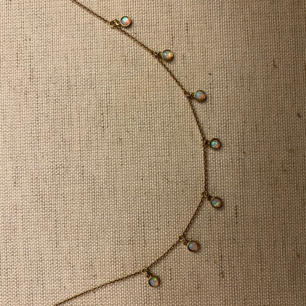 Anthropologie Necklace Opal